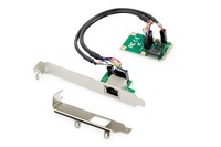 Gigabit Ethernet Mini Pci Express Card Single Lane, Low Profile Bracket, Realtek Chipset