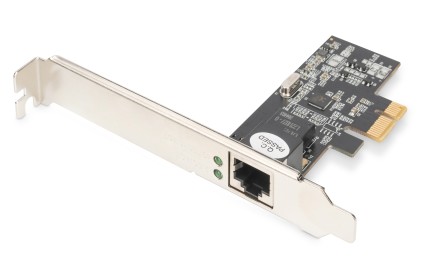 Digitus Scheda Di Rete Gigabit Ethernet Pci Express 2.5G (4 Velocit€)