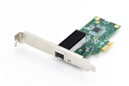 Scheda Pci-Express Gigabit Per Moduli Sfp Fibra Ottica