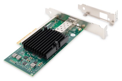 Scheda Rete Pci-Express Porta Singola Sfp 10G Digitus