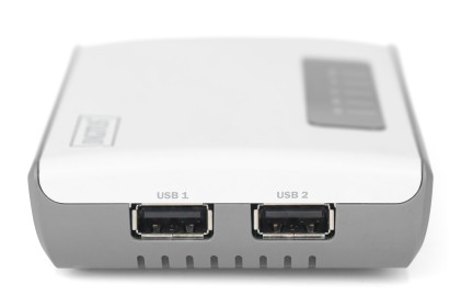 Server Multifunzione Rete Wireless Digitus Usb 2.0 A 2 Porte, 300 Mbps