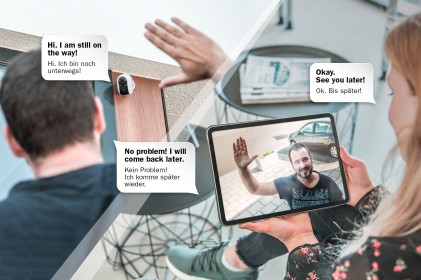 Videocamera Esterna Smart Full Hd A Comando Vocale Wireless A Batteria Digitus