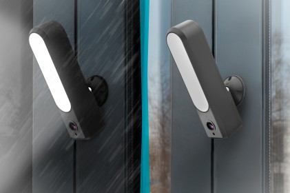 Telecamera Smart Da Esterno Full Hd Con Proiettore A Led, Wlan + Comando Vocale Digitus