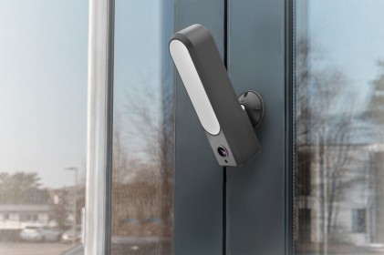 Telecamera Smart Da Esterno Full Hd Con Proiettore A Led, Wlan + Comando Vocale Digitus