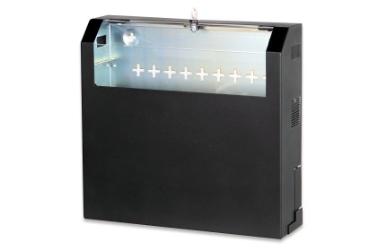 Armadio 5 Unita' Da Muro 19" Slim Line Colore Nero (A)14 X (L) 50 X (P)48 Cm.