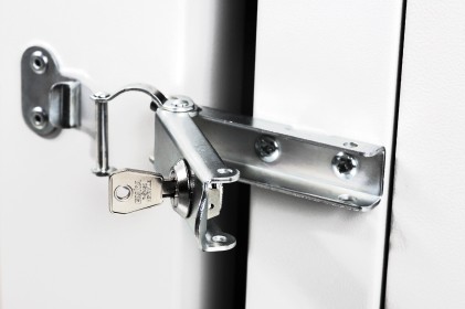 Armadio 7 unit&agrave;&nbsp; da muro linea soho (A)402 X (L)600 X (P)610 MM. con doppia sezione colore grigio chiaro RAL7035