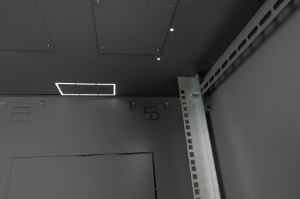 Alloggiamento A Parete 7U 416X600X600 Mm, Colore Nero (Ral 9005)