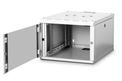 Armadio 7 Unita  Da Muro Linea Soho (A)420 X (L)600 X (P)600 Mm. Colore Grigio Chiaro Ral7035