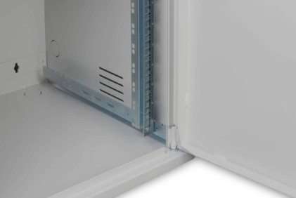 ARMADIO RACK BLINDATO ANTIEFFRAZIONE CON SERRATURA A COMBINAZIONE 9 UNITA 