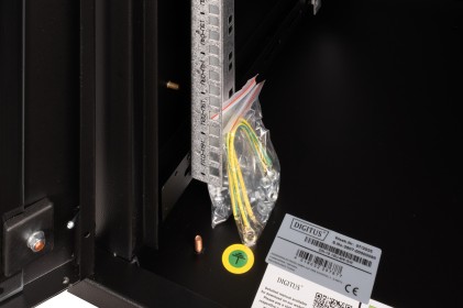 Armadio Rack 19" 16U 820X600X600 Colore Nero Digitus