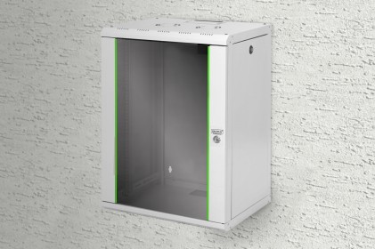 Armadio 16 Unita&#39; Da Muro Linea Soho (A)820 X (L)600 X (P)450 Mm. Colore Grigio Chiaro