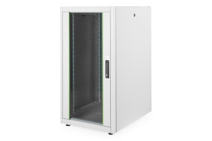 Armadio 22 Unitа 19&#34; Per Reti E Server Misure (A)1121 X (L)600 X (P)800 Mm. Colore Grigio Chiaro