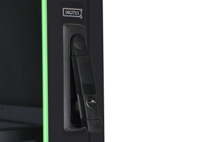 ARMADIO 42 UNIT&agrave;&euro; 19" PER RETI MISURE (A)2010X (L)600 X (P)600 MM. COLORE NERO