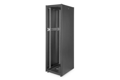Armadio 42 Unitа 19" Per Reti E Server Misure (A)2010 X (L)600 X (P)800 Mm. Colore Nero