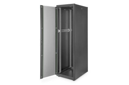 Armadio 42 Unitа 19" Per Reti E Server Misure (A)2010 X (L)600 X (P)800 Mm. Colore Nero