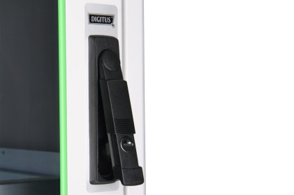 Armadio 42 Unitа 19&#34; Per Reti E Server Misure (A)2010 X (L)600 X (P)800 Mm. Colore Grigio Chiaro