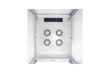 Armadio 42 Unitа 19&#34; Per Reti E Server Misure (A)2010 X (L)600 X (P)800 Mm. Colore Grigio Chiaro