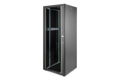 Armadio 42 Unitа 19" Per Reti E Server Misure (A)2010 X (L)800 X (P)800 Mm. Colore Nero