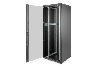 Armadio 42 Unitа 19" Per Reti E Server Misure (A)2010 X (L)800 X (P)800 Mm. Colore Nero
