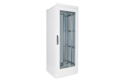 Armadio 42 Unitа 19" Per Reti Misure (A)2100 X (L)800 X (P)800 Mm. Colore Grigio Chiaro Da Esterno Ip55