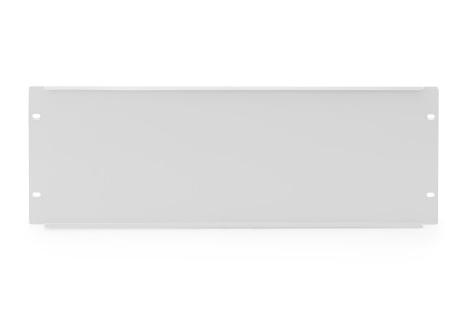 Pannello Cieco 4 Unità Per Chiusura Spazi Vuoti In Armadi Rack 19" Viti Incluse Grigio