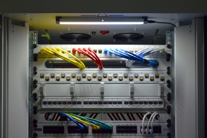 Luce Per Armadio Rack 19&#34; Magnetica Con Interruttore E Sensore