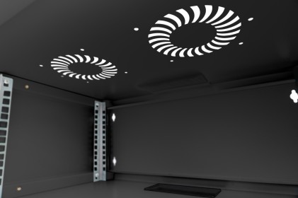 Armadio Da Muro 4U Digitus Soho Smontato - 540 X 400 Mm (L X P) Colore Nero