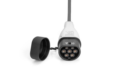 Wall Box Trifase 11 Kw Per La Ricarica Di Auto Elettriche Con Cavo Type 2 Mt 5