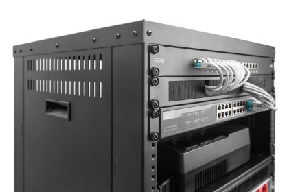 Digitus Rack Universale Per Apparecchiature Da 19 Pollici Con Rotelle, 16Uh