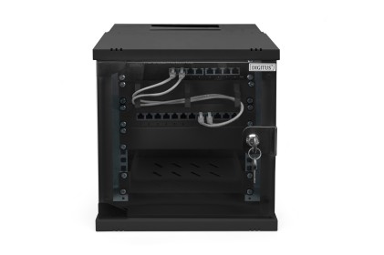 Armadio Digitus Soho Pro 6U A Parete 10" 315X300 Mm (Lxp) Nero