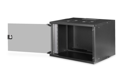 Armadio Digitus Soho Pro 7U A Parete 19&#34; 540X400 Mm (Lxp) Nero