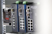 SWITCH INDUSTRIALE DIGITUS 4 PORTE 10/100, POE 1 PORTA UPLINK 10/100 E 1 PORTA SFP PER FIBRA OTTICA