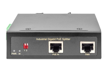 Splitter Industriale Gigabit Con Alimentazione Poe Fino A 95 Wat 802.3Bt