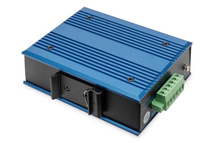 Digitus Switch Poe Di Rete Fast Ethernet A 4 Porte, Industriale, Non Gestito, 1 Collegamento Sfp