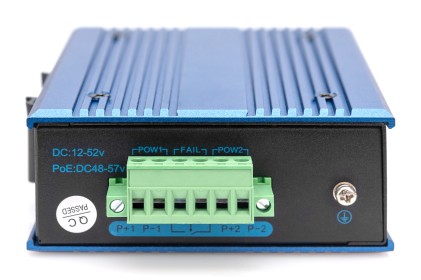 Digitus Switch Poe Di Rete Fast Ethernet A 4 Porte, Industriale, Non Gestito, 1 Collegamento Sfp