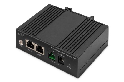 Digitus Splitter Poe Gigabit Ethernet, Industriale, 60W