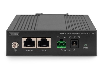 Digitus Splitter Poe Gigabit Ethernet, Industriale, 60W
