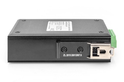 Media Converter Industriale Gigabit 10/100/1000Baset - 1000Base-X Sfp 80 Km