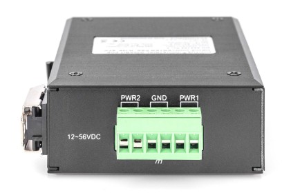 Media Converter Industriale Poe Gigabit Pse, Rj45, Sfp 10/100/1000Basetx - 1000Base-X 80 Km