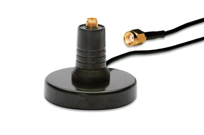 Cavo Prolunga Coassiale Cm 75 Con Base A Montaggio Magnetico Per Antenna Wireless Wlan