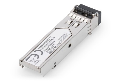 Digitus Modulo Mini Gbic (Sfp) Con Compatibilitа Hp-Hpe, 1,25 Gb/S, 0,55 Km