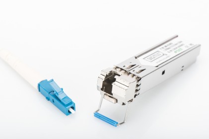 Digitus Modulo Gbic (Sfp) Con Compatibilitа Hp, 1,25 Gb/S, 20 Km, Dotato Di Funzione Ddm