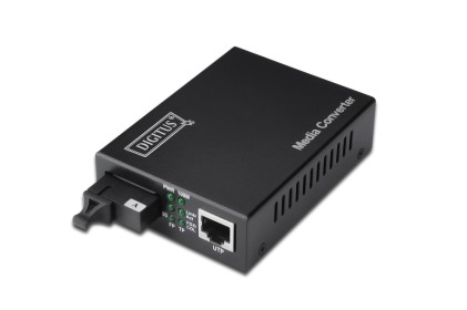 Convertitore 10/100 Rj45 Media Converter - Fibra Ottica Sc Bidirezionale Singlemode Fx (Tx1310Nm / Rx1550Nm)