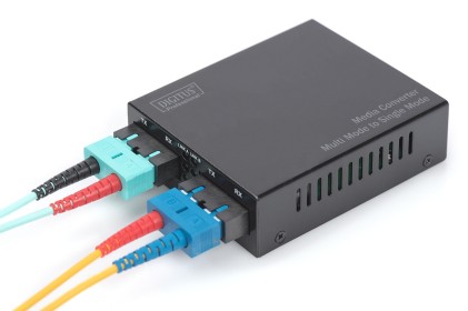 Media Converter Fast Ethernet Singlemode/Multimode Connettori Sc/Sc Digitus