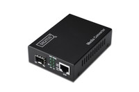 Convertitore 1000 Mbps Gigabit Media Converter Rj45 - Fibra Ottica Con Modulo Sfp