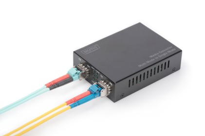 Media Converter Gigabit Singlemode/Multimode Con Modulo Sfp Digitus
