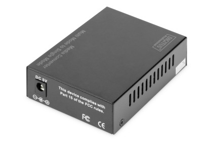 Media Converter Gigabit Singlemode/Multimode Con Modulo Sfp Digitus