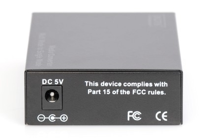 Media Converter Gigabit Singlemode/Multimode Con Modulo Sfp Digitus