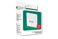 Presa A Muro Ad Incasso Rj45 Cat. 6 Per Reti