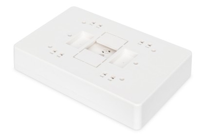 Digitus Ftth Micro Splice Box For 12 (24) X Splice Connections With Splice Cassette